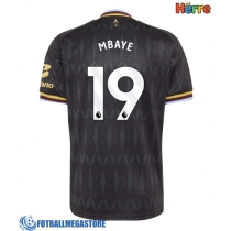 Fotballdrakt Herre Aston Villa Ibrahim Mbaye #19 Bortedrakt 2026-27 Kortermet